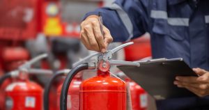 Keep your fire extinguisher easily accessible - Advanced Fire Protection