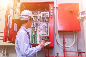 Can fire alarm monitoring systems operate during power outages?